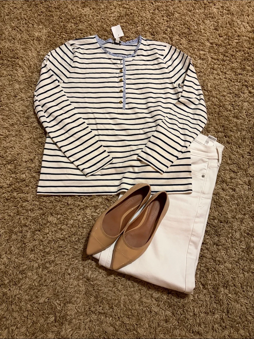 J. Crew soft striped